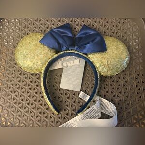 Disney Parks 50th Anniversary EARidescent Minnie Mickey Ears NWT